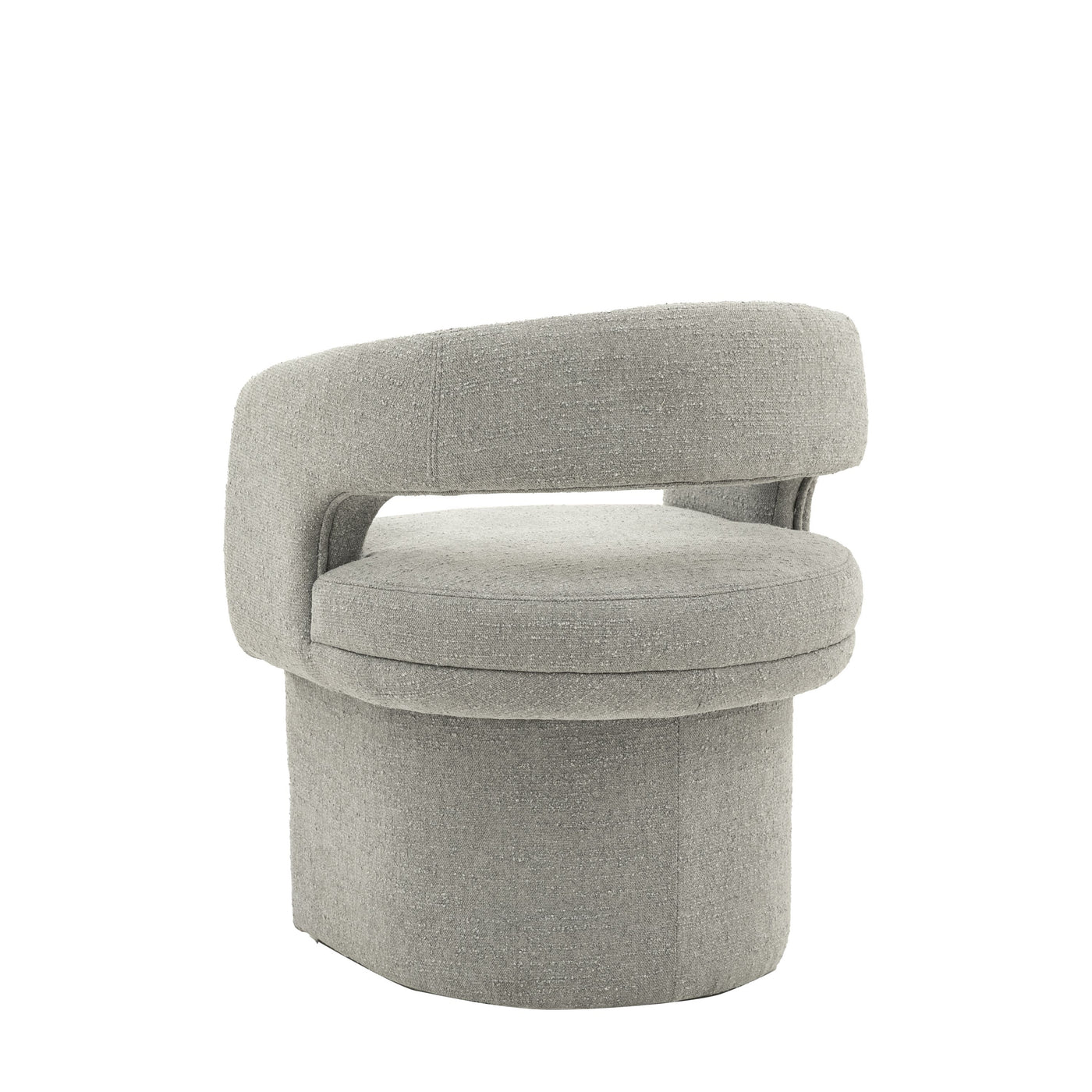 Sloane Dining Chair-Grey Boucle