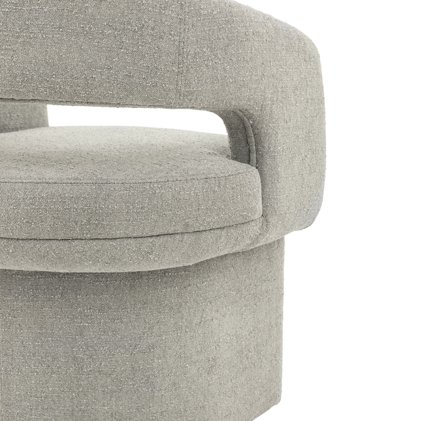 Sloane Dining Chair-Grey Boucle