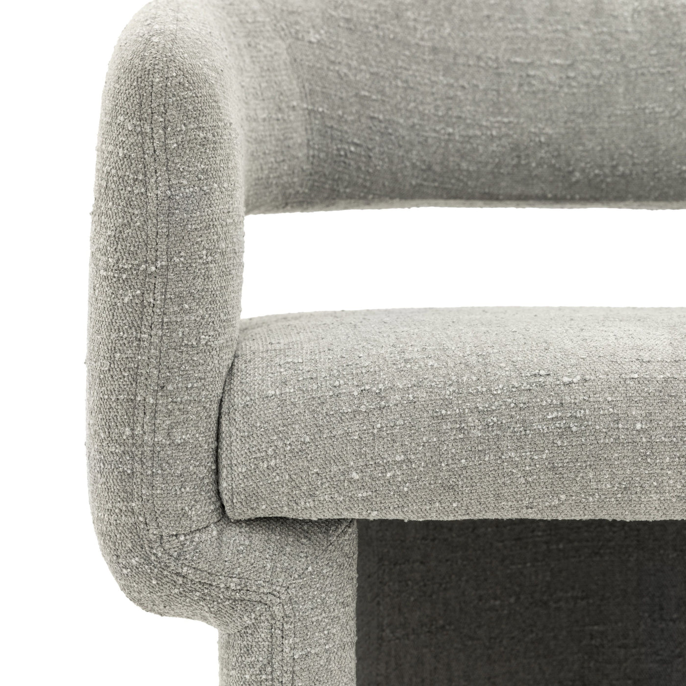 Sloane Dining Chair-Grey Boucle