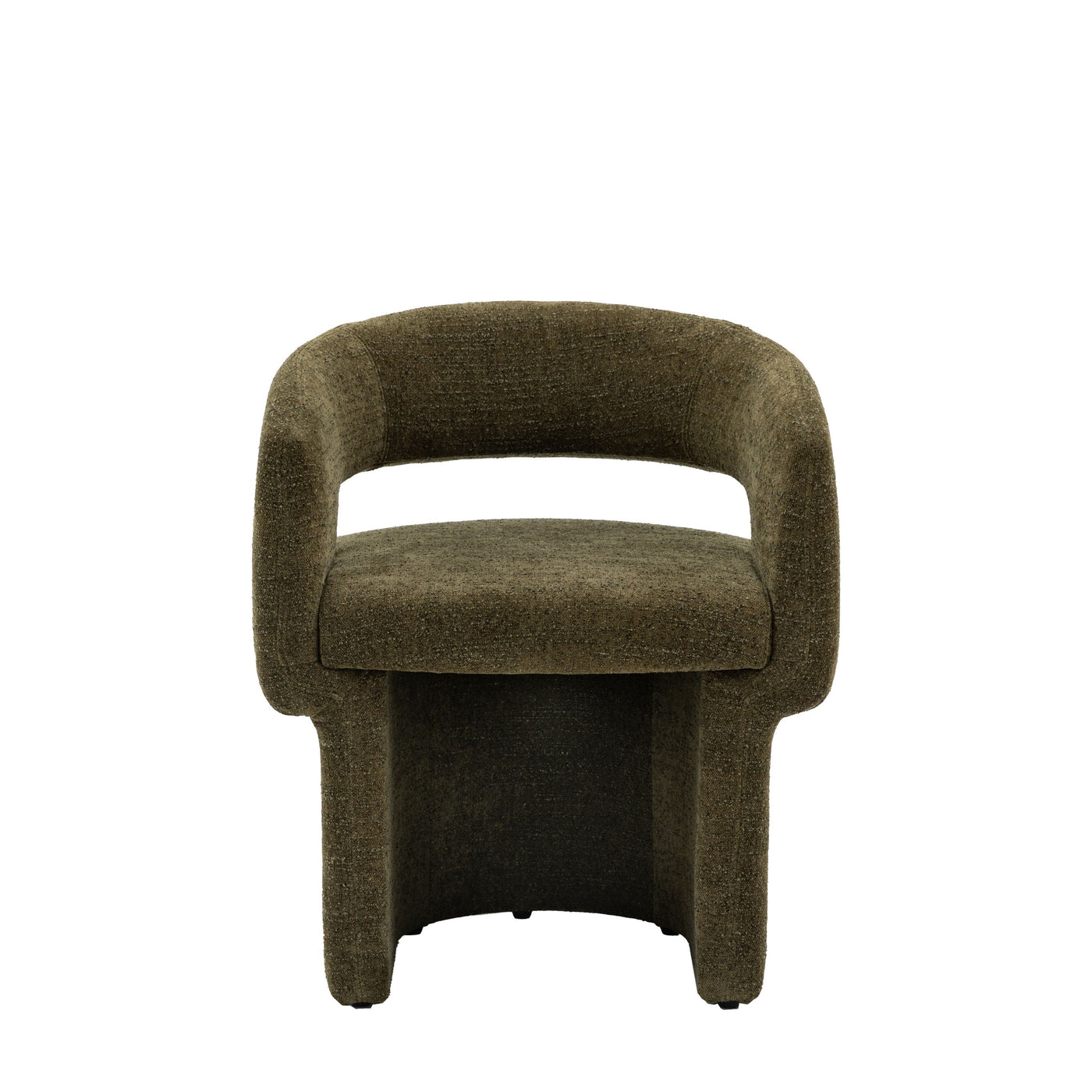 Sloane Dining Chair-Green Boucle