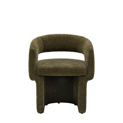 Gallery Direct Sloane Dining Chair-Green Boucle