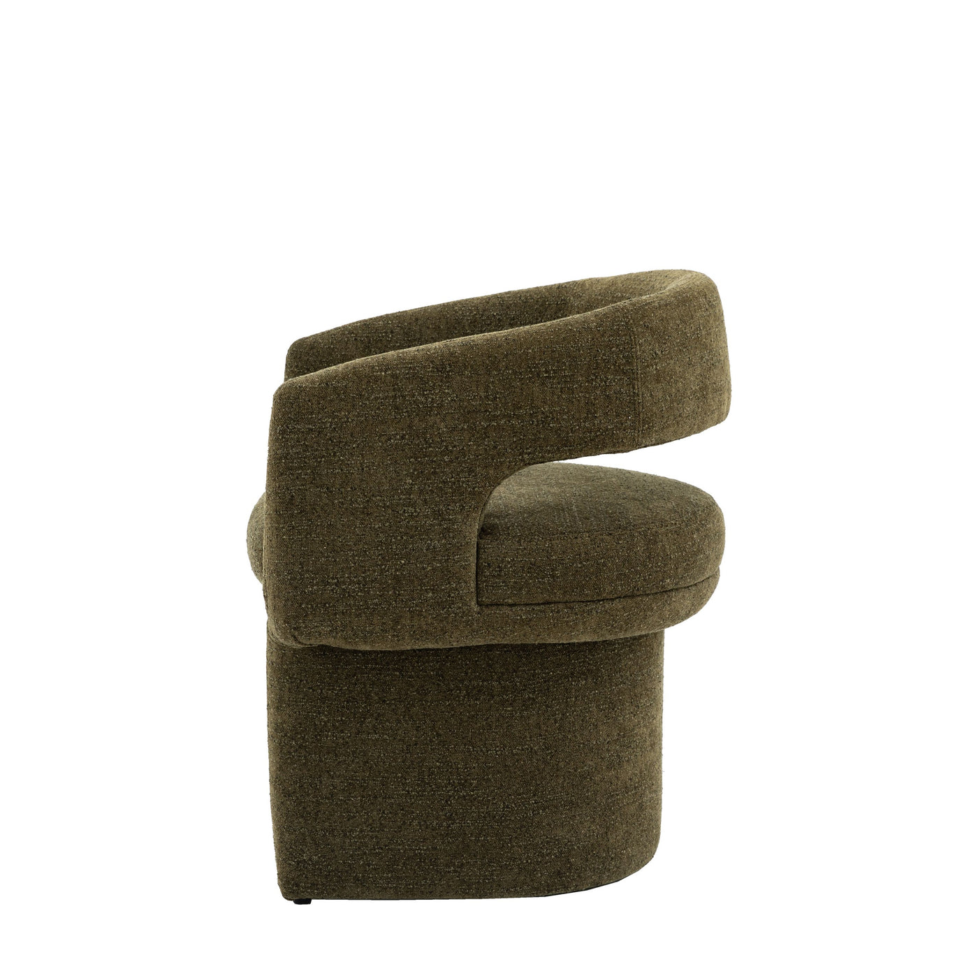 Gallery Direct Sloane Dining Chair-Green Boucle