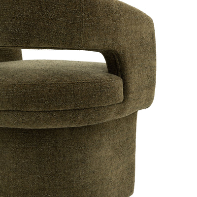 Gallery Direct Sloane Dining Chair-Green Boucle