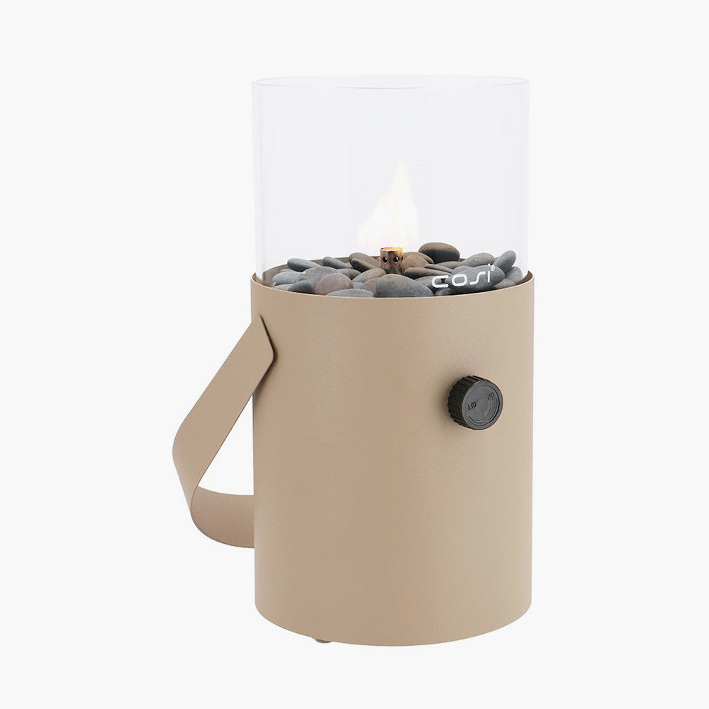 Cosi Sandy Beige Fire Lantern