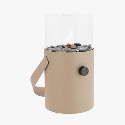 Cosi Sandy Beige Fire Lantern