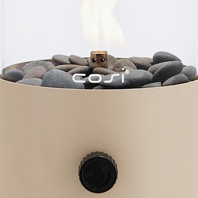 Cosi Sandy Beige Fire Lantern