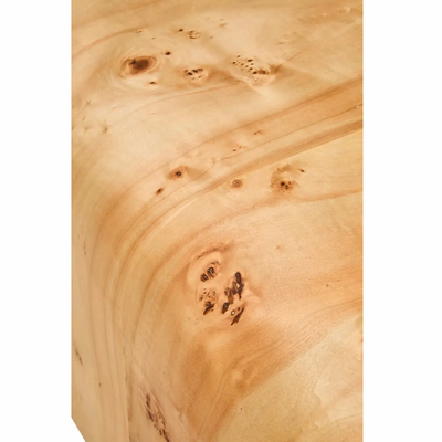 Burr Wood Coffee Table