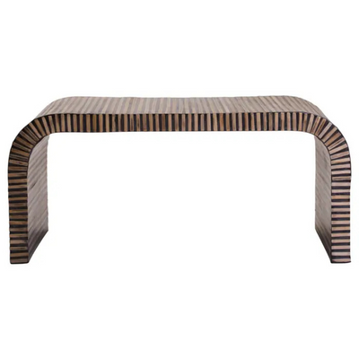 Bamboo Inlay Coffee Table