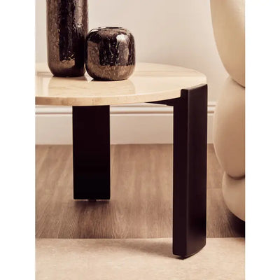 Palmermo Cream Marble Coffee Table (2 sizes available)