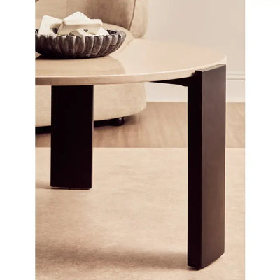 Palmermo Cream Marble Coffee Table (2 sizes available)