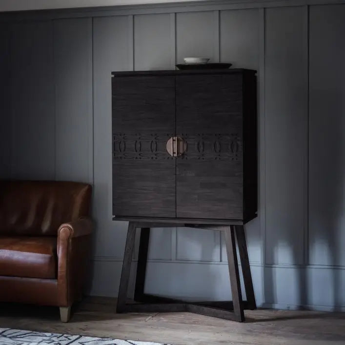 Boho Boutique Bar Cabinet