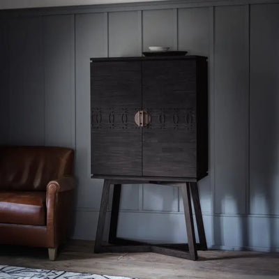 Boho Boutique Bar Cabinet