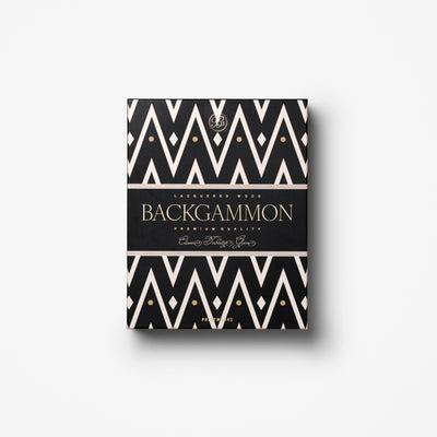 Lacquered Backgammon