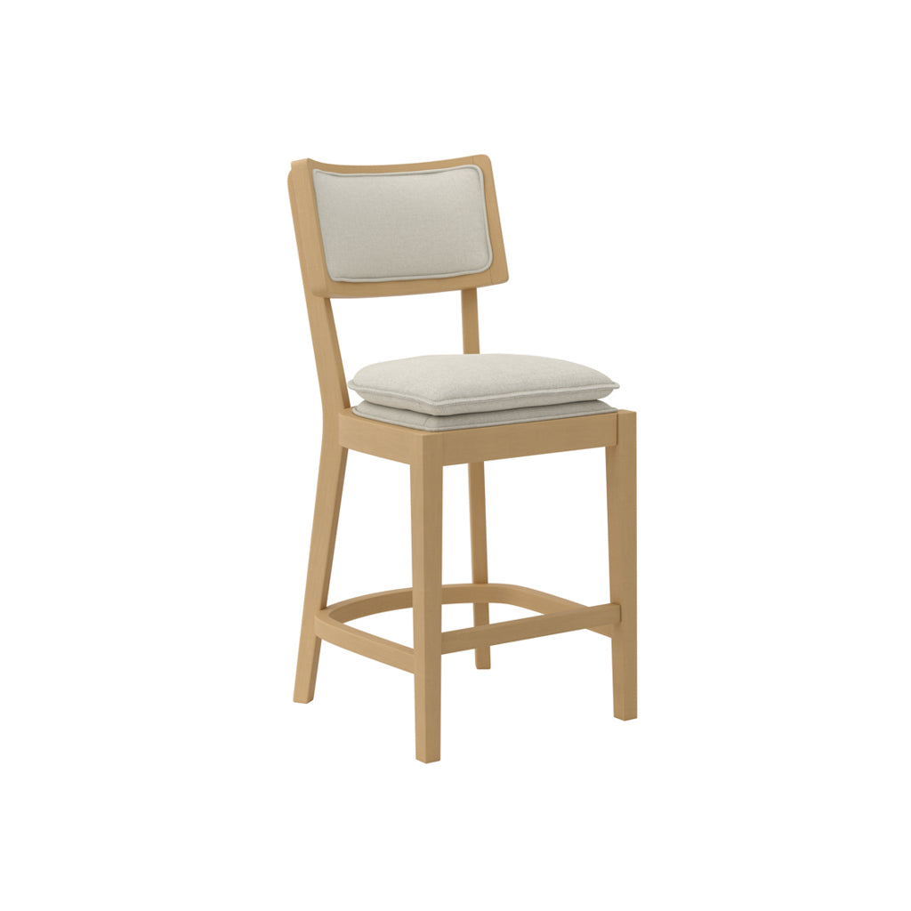 Maggie Frost & Umber Counter Stool
