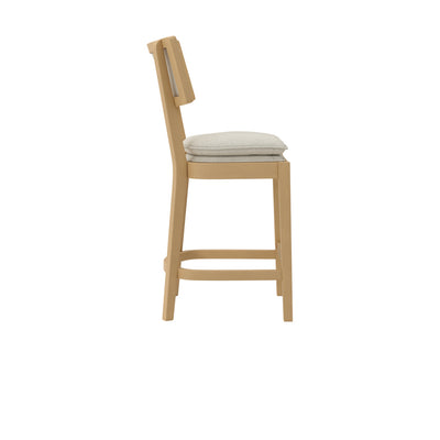Maggie Frost & Umber Counter Stool