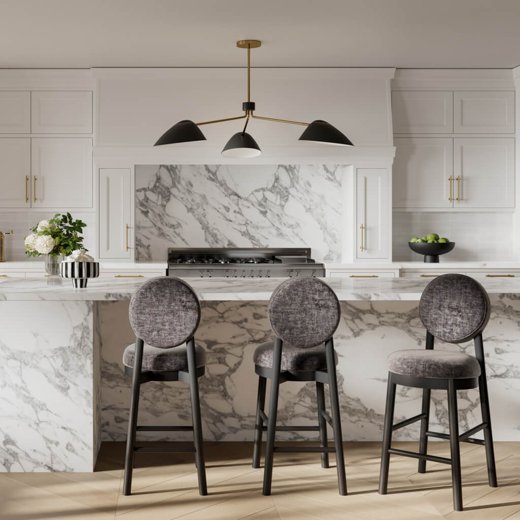 Maru Counter Stool Monument
