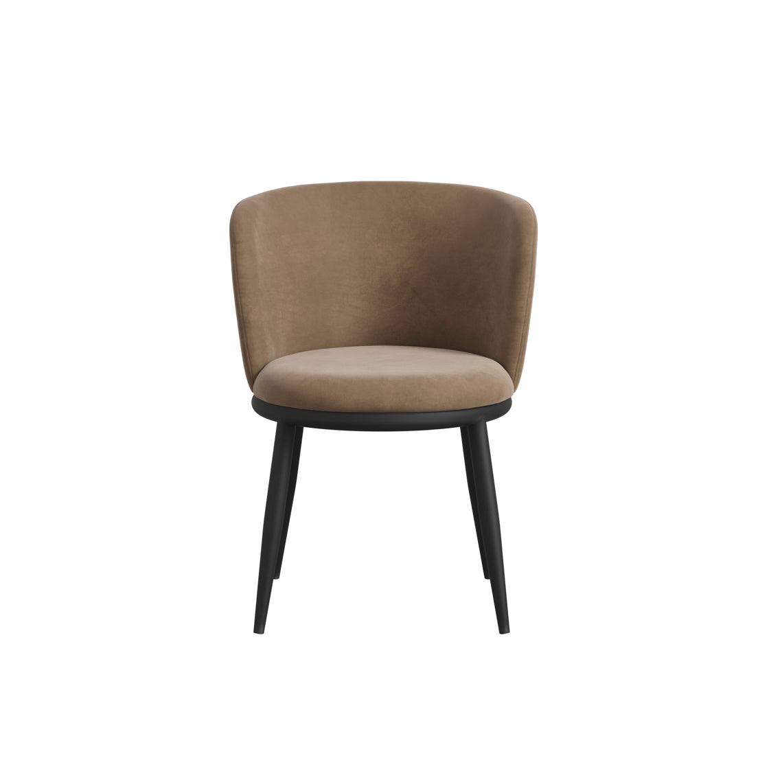 Brampton Dining Chair Mole Velvet