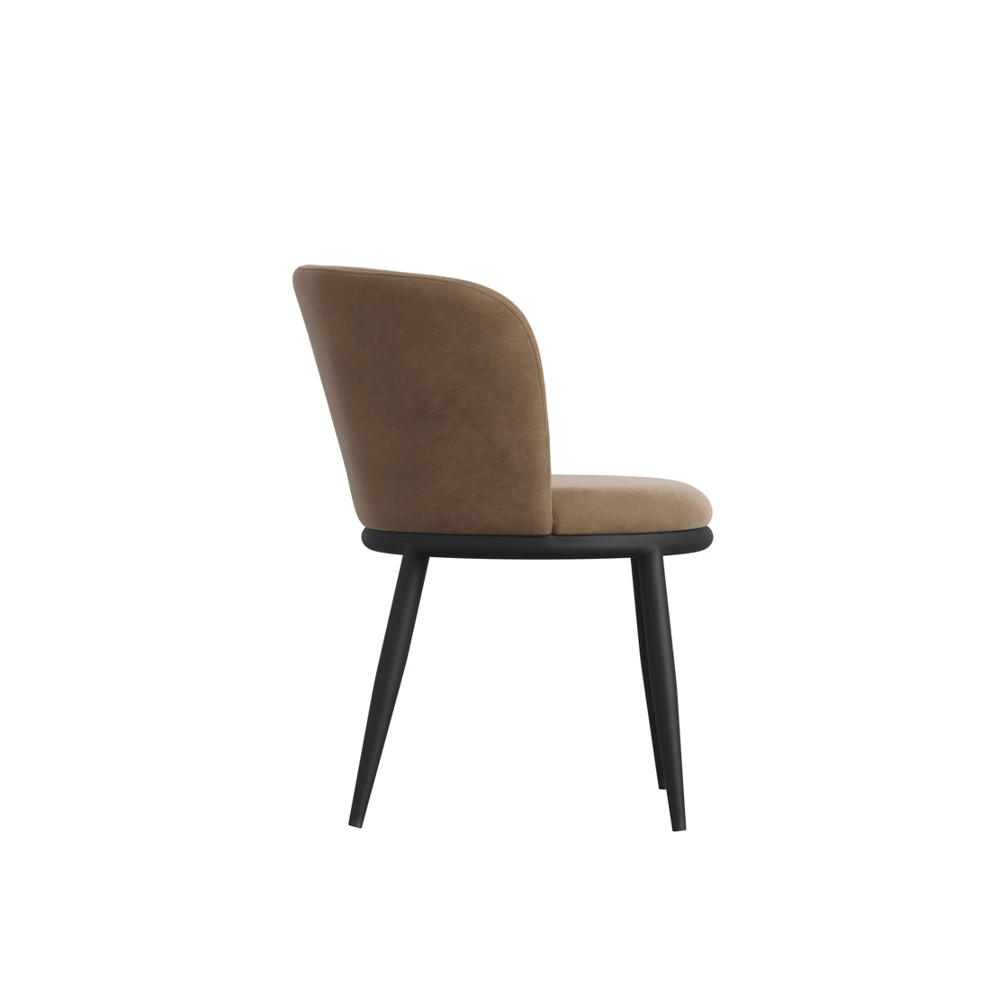 Brampton Dining Chair Mole Velvet