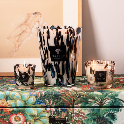 Baobab Black Pearls Scented Candle 24cm