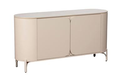 Cream Curve Sideboard
