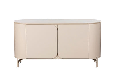 Cream Curve Sideboard