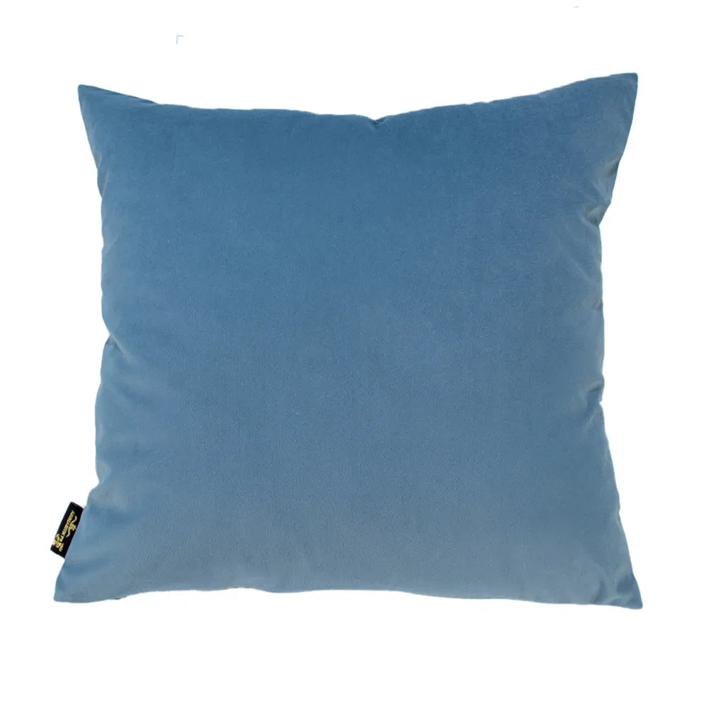 Malini Paul Moneypenny Blue Tiedup Cushion