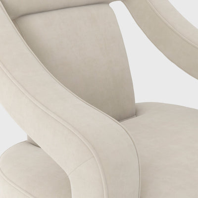 Sophia Accent Chair Ivory