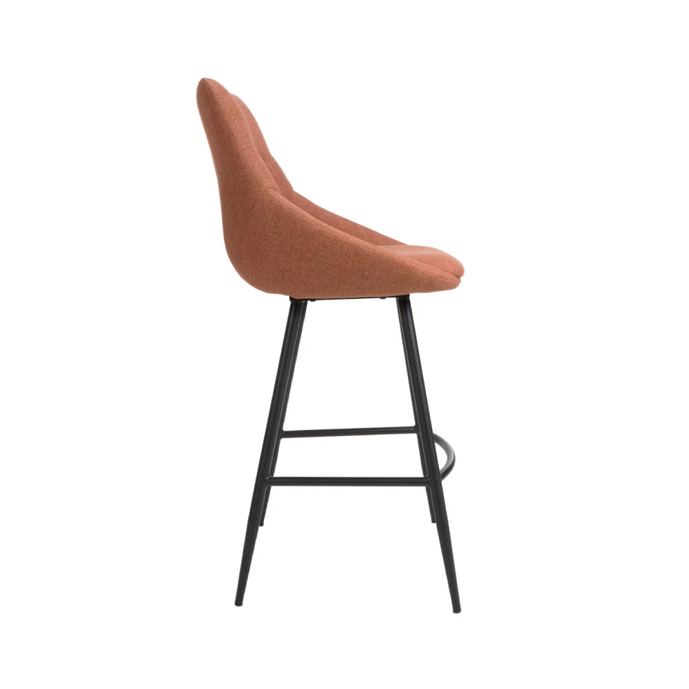 Pair of Boden Barstools - Brick