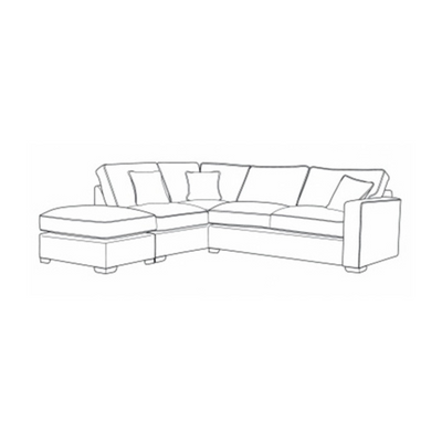 Chicago Fixed Back Corner Sofa