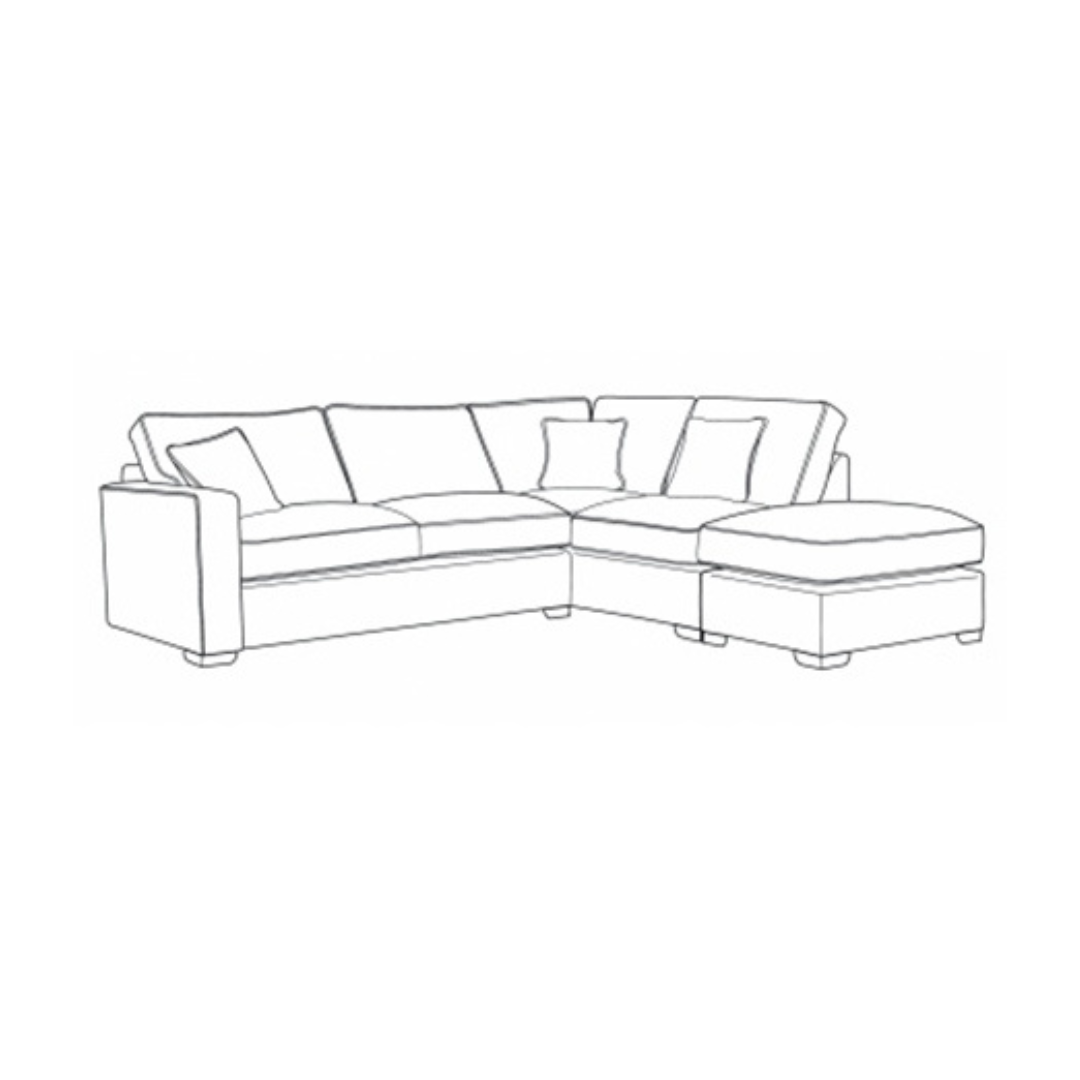 Chicago Fixed Back Corner Sofa