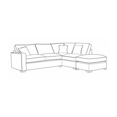 Chicago Fixed Back Corner Sofa