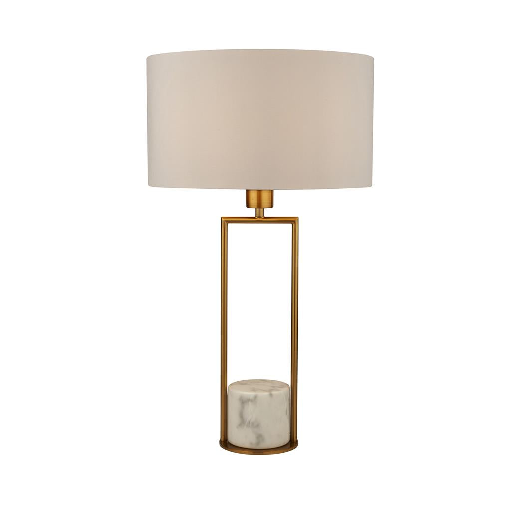 Cat Gold and Marble Table lamp