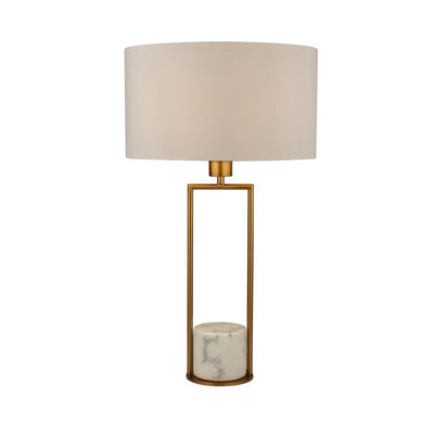 Cat Gold and Marble Table lamp