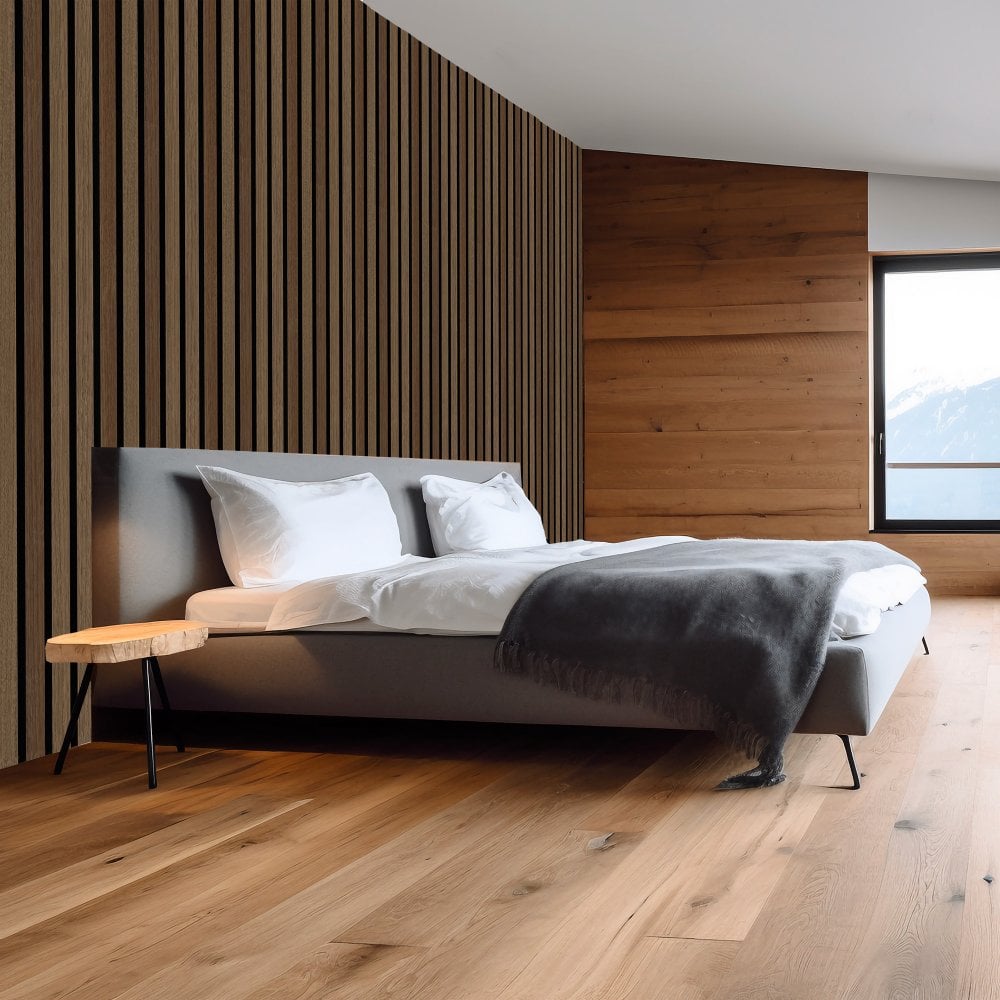 WBM Cre8 Acoustic Slat Wall Panel Decorative & Sound Absorbing Wooden Slatted 3D Feature - View #5