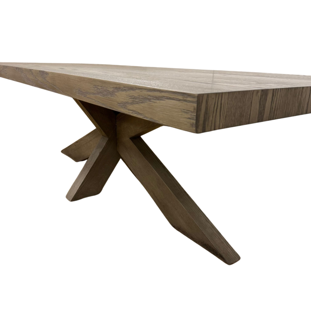 Ex-Display Seville X Leg Rectangular Dining Table