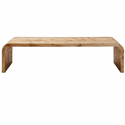 Burr Wood Coffee Table