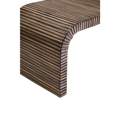 Bamboo Inlay Coffee Table