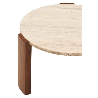 Palmermo Travertine Round Coffee Table (2 sizes available)