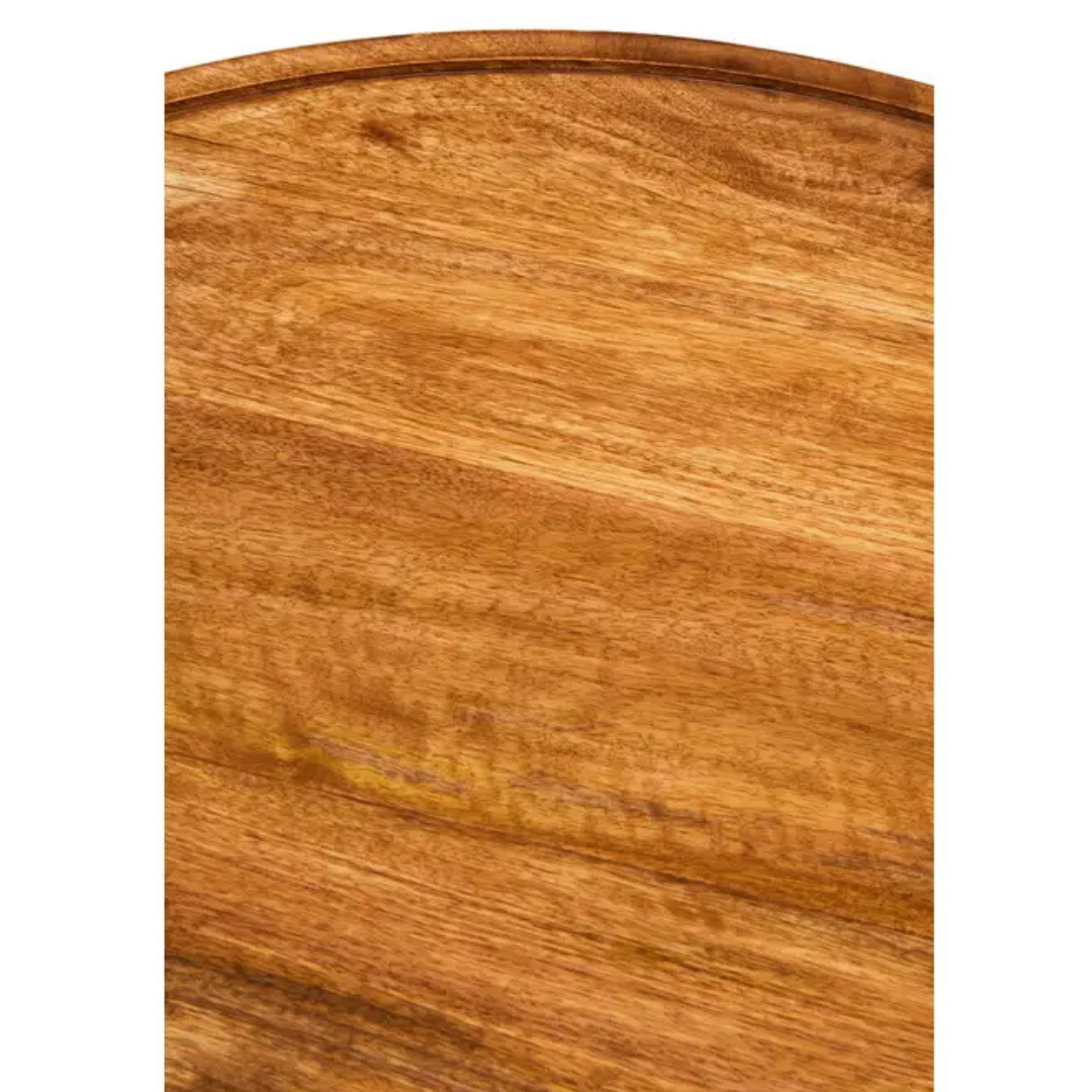 Natural Mango Wood Pillar Coffee Table