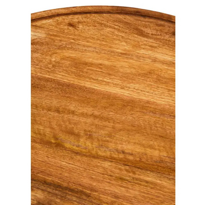 Natural Mango Wood Pillar Coffee Table