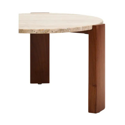 Palmermo Travertine Round Coffee Table (2 sizes available)