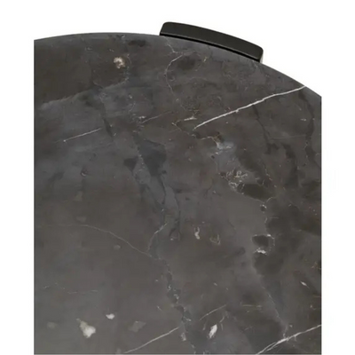 Palmermo Black Marble Round Coffee Table (2 sizes available)