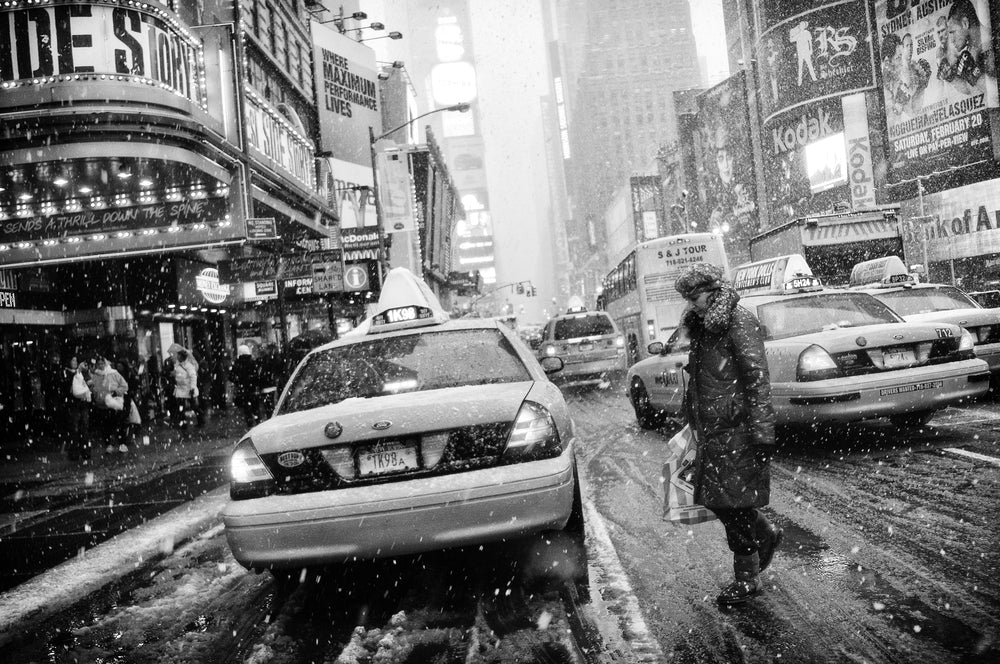 New York in Blizzard