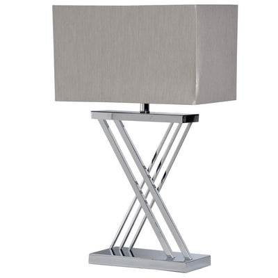‘X’ Base Table Lamp