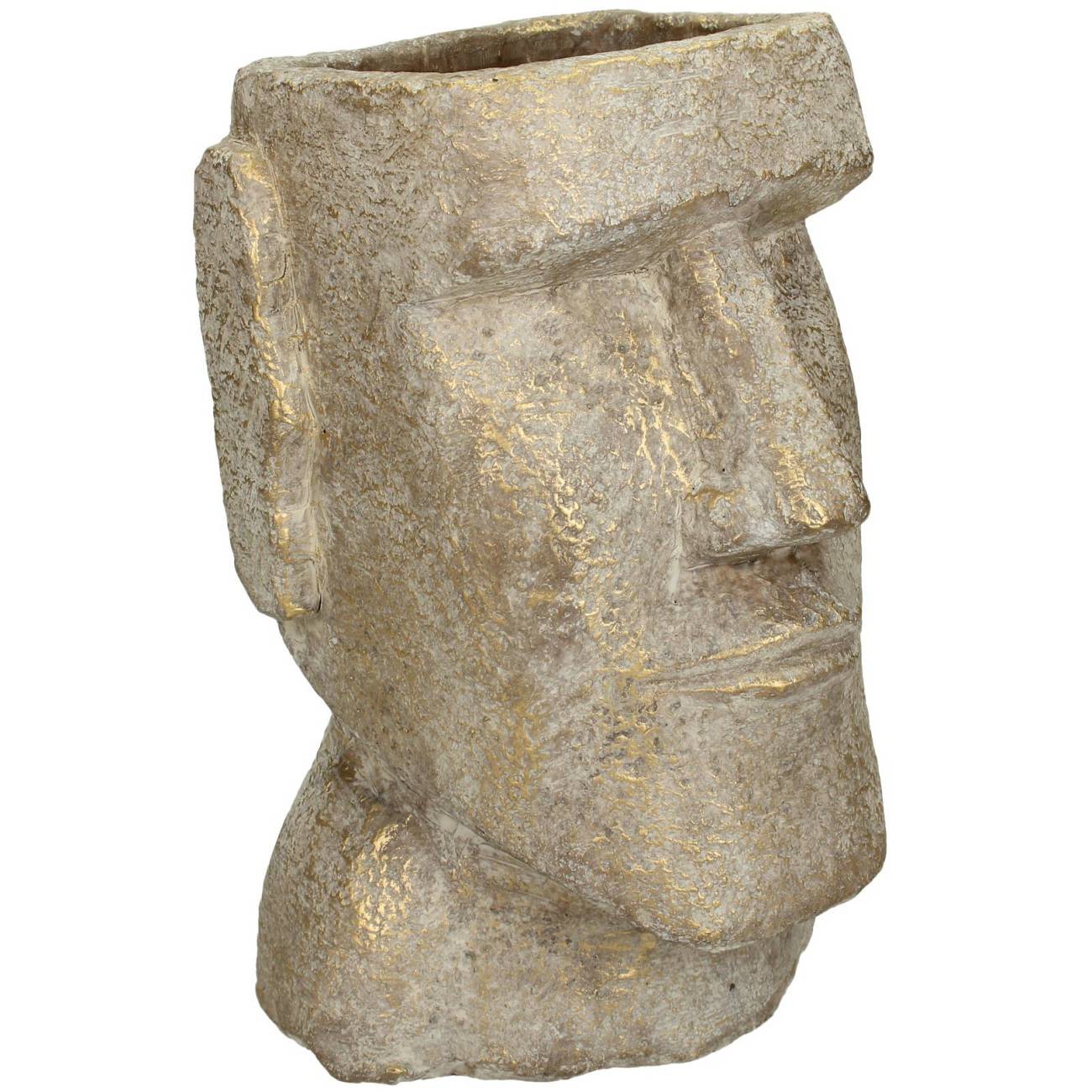 Easter Island Gold Head Planter Small 23cm