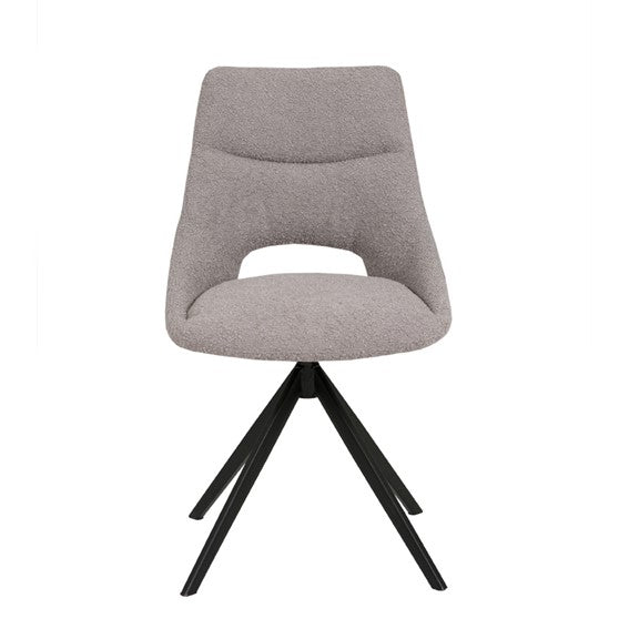 Grey Barefoot Dining Chair