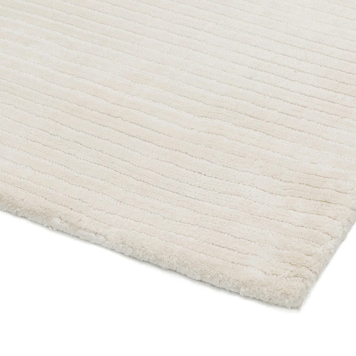 Bellagio White Viscose Rug – Tides Home And Garden