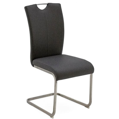 *CLEARANCE* SET OF 4 GREY LAZZARO DINING CHAIR