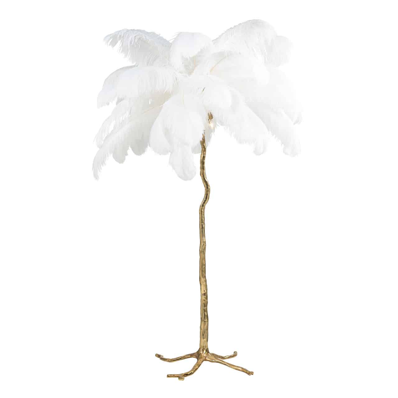 Burlesque White Floor Lamp – Tides Home And Garden