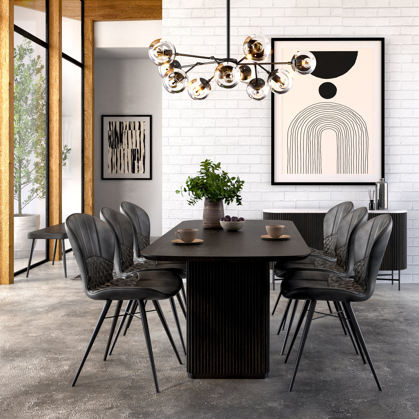 LUCIAN OVAL DINING TABLE
